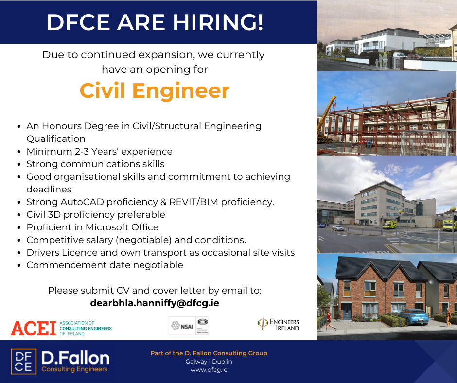 Advert for Civil Engineer Hire